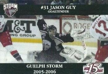 2005-06 M&T Printing Guelph Storm (OHL) #D-07 Jason Guy Front