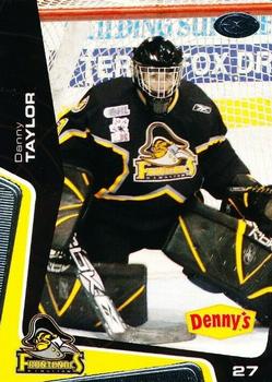 2005-06 Extreme Kingston Frontenacs (OHL) #22 Danny Taylor Front