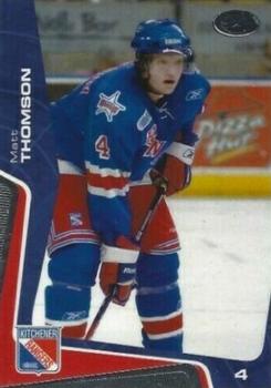 2005-06 Extreme Kitchener Rangers (OHL) #12 Matt Thomson Front