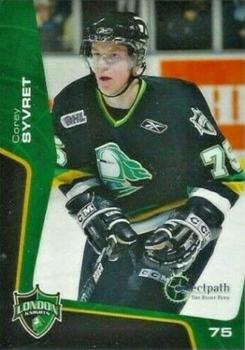 2005-06 Extreme London Knights (OHL) #18 Corey Syvret Front