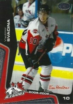 2005-06 Extreme Mississauga IceDogs (OHL) #2 Vladimir Svacina Front