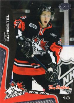 2005-06 Extreme Mississauga IceDogs (OHL) #4 Drew Schiestel Front