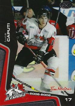 2005-06 Extreme Mississauga IceDogs (OHL) #8 Luca Caputi Front