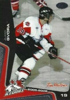 2005-06 Extreme Mississauga IceDogs (OHL) #10 Justin Gvora Front