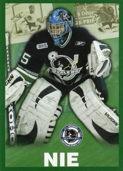 2005-06 Plymouth Whalers (OHL) #A-08 Ryan Nie Front
