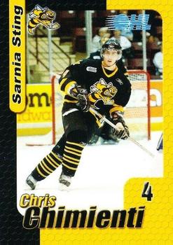 2005-06 Sarnia Sting (OHL) #5 Chris Chimienti Front