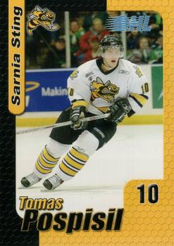2005-06 Sarnia Sting (OHL) #19 Tomas Pospisil Front