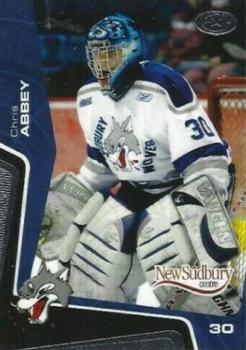 2005-06 Extreme Sudbury Wolves OHL #3 Chris Abbey Front