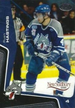 2005-06 Extreme Sudbury Wolves OHL #4 Ryan Hastings Front