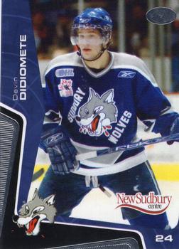 2005-06 Extreme Sudbury Wolves OHL #12 Devin DiDiomete Front