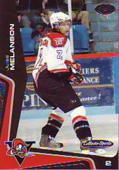 2005-06 Extreme Drummondville Voltigeurs (QMJHL) #5 Jules Melanson Front