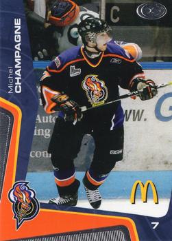 2005-06 Extreme Gatineau Olympiques (QMJHL) #18 Michel Champagne Front