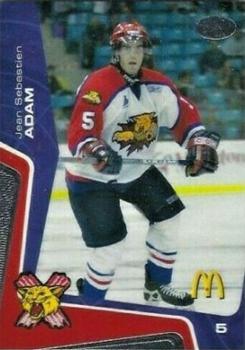 2005-06 Extreme Moncton Wildcats (QMJHL) #15 Jean-Sebastien Adam Front