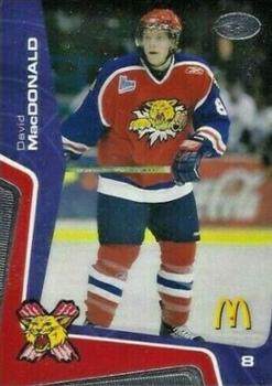 2005-06 Extreme Moncton Wildcats (QMJHL) #30 David MacDonald Front