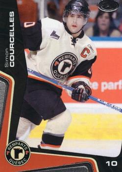 2005-06 Extreme Quebec Remparts (QMJHL) #NNO Simon Courcelles Front