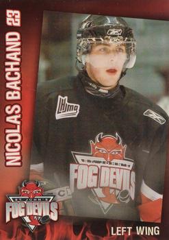 2005-06 St. John's Fog Devils (QMJHL) #3 Nicolas Bachand Front
