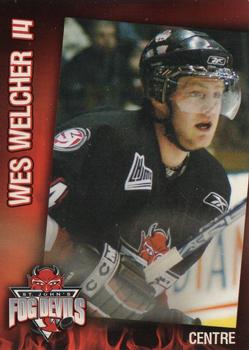 2005-06 St. John's Fog Devils (QMJHL) #24 Wesley Welcher Front