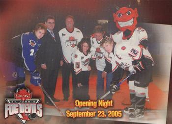 2005-06 St. John's Fog Devils (QMJHL) #28 Opening Night Front