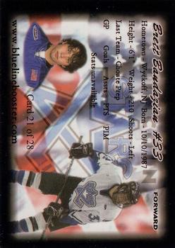 2005-06 Blueline Booster Club Lincoln Stars (USHL) #2 Brett Bandazian Back