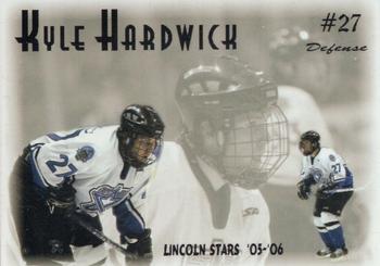 2005-06 Blueline Booster Club Lincoln Stars (USHL) #10 Kyle Hardwick Front