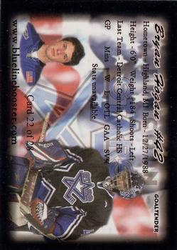 2005-06 Blueline Booster Club Lincoln Stars (USHL) #11 Bryan Hogan Back