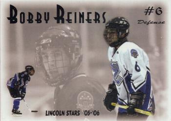 2005-06 Blueline Booster Club Lincoln Stars (USHL) #19 Bobby Reiners Front