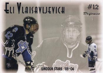2005-06 Blueline Booster Club Lincoln Stars (USHL) #22 Eli Vlaisavljevich Front