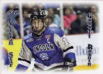 2005-06 Blueline Booster Club Lincoln Stars (USHL) Update #8-T Garrett Raboin Front