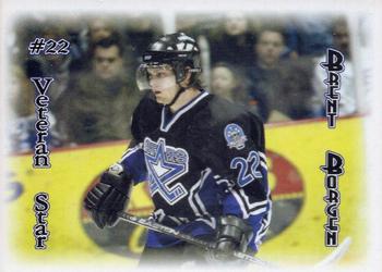 2005-06 Blueline Booster Club Lincoln Stars (USHL) Update #12-T Brent Borgen Front