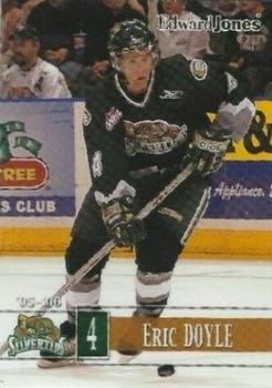 2005-06 Grandstand Everett Silvertips (WHL) #NNO Eric Doyle Front