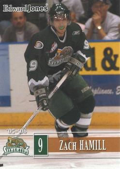 2005-06 Grandstand Everett Silvertips (WHL) #NNO Zach Hamill Front