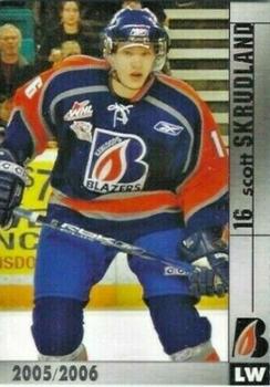 2005-06 Kamloops Blazers (WHL) #NNO Scott Skrudland Front