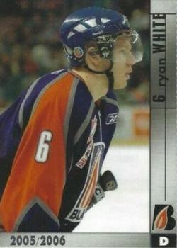 2005-06 Kamloops Blazers (WHL) #NNO Ryan White Front