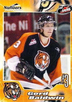 2005-06 Medicine Hat Tigers (WHL) #NNO Gord Baldwin Front