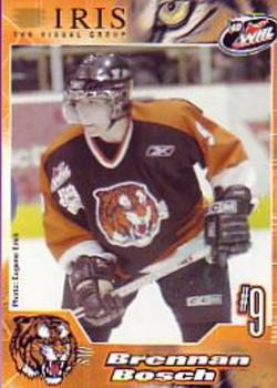 2005-06 Medicine Hat Tigers (WHL) #NNO Brennan Bosch Front