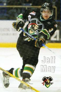 2005-06 Prince Albert Raiders (WHL) #NNO Jeff May Front