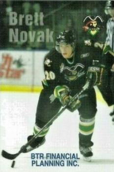 2005-06 Prince Albert Raiders (WHL) #NNO Brett Novak Front