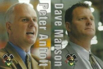 2005-06 Prince Albert Raiders (WHL) #NNO Peter Anholt / Dave Manson Front