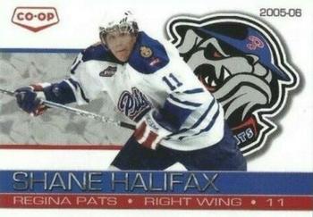 2005-06 Co-op Regina Pats (WHL) #7 Shane Halifax Front