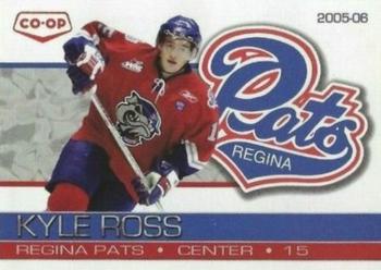 2005-06 Co-op Regina Pats (WHL) #18 Kyle Ross Front