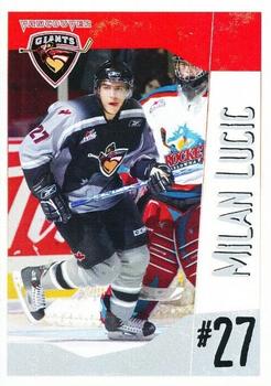 2005-06 Vancouver Giants (WHL) #NNO Milan Lucic Front