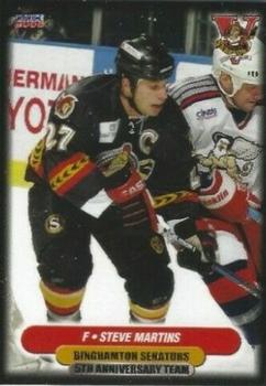 2006-07 Choice Binghamton Senators (AHL) 5th Anniversary #17 Steve Martins Front