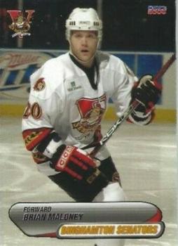 2006-07 Choice Binghamton Senators (AHL) #15 Brian Maloney Front
