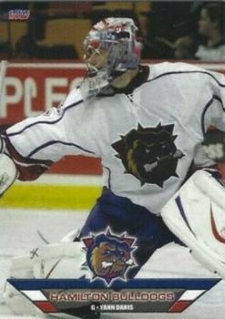 2006-07 Choice Hamilton Bulldogs (AHL) #8 Yann Danis Front