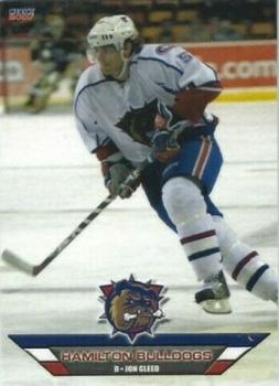 2006-07 Choice Hamilton Bulldogs (AHL) #11 Jon Gleed Front