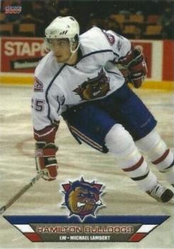 2006-07 Choice Hamilton Bulldogs (AHL) #17 Michael Lambert Front