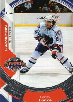 2006-07 Extreme Hamilton Bulldogs (AHL) Calder Cup #27 Corey Locke Front