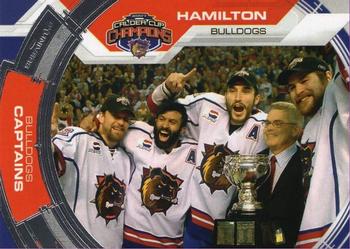 2006-07 Extreme Hamilton Bulldogs (AHL) Calder Cup #32 Eric Manlow / Ajay Baines / Dan Jancevski / Jonathan Ferland Front