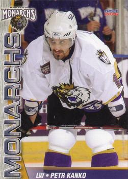 2006-07 Choice Manchester Monarchs (AHL) #18 Petr Kanko Front