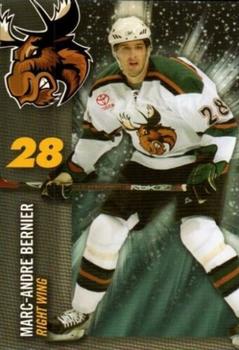 2006-07 Manitoba Moose (AHL) #NNO Marc-Andre Bernier Front